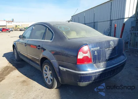 2004 Volkswagen Passat Gls from USA, damaged, VIN WVWPD63B04E116309